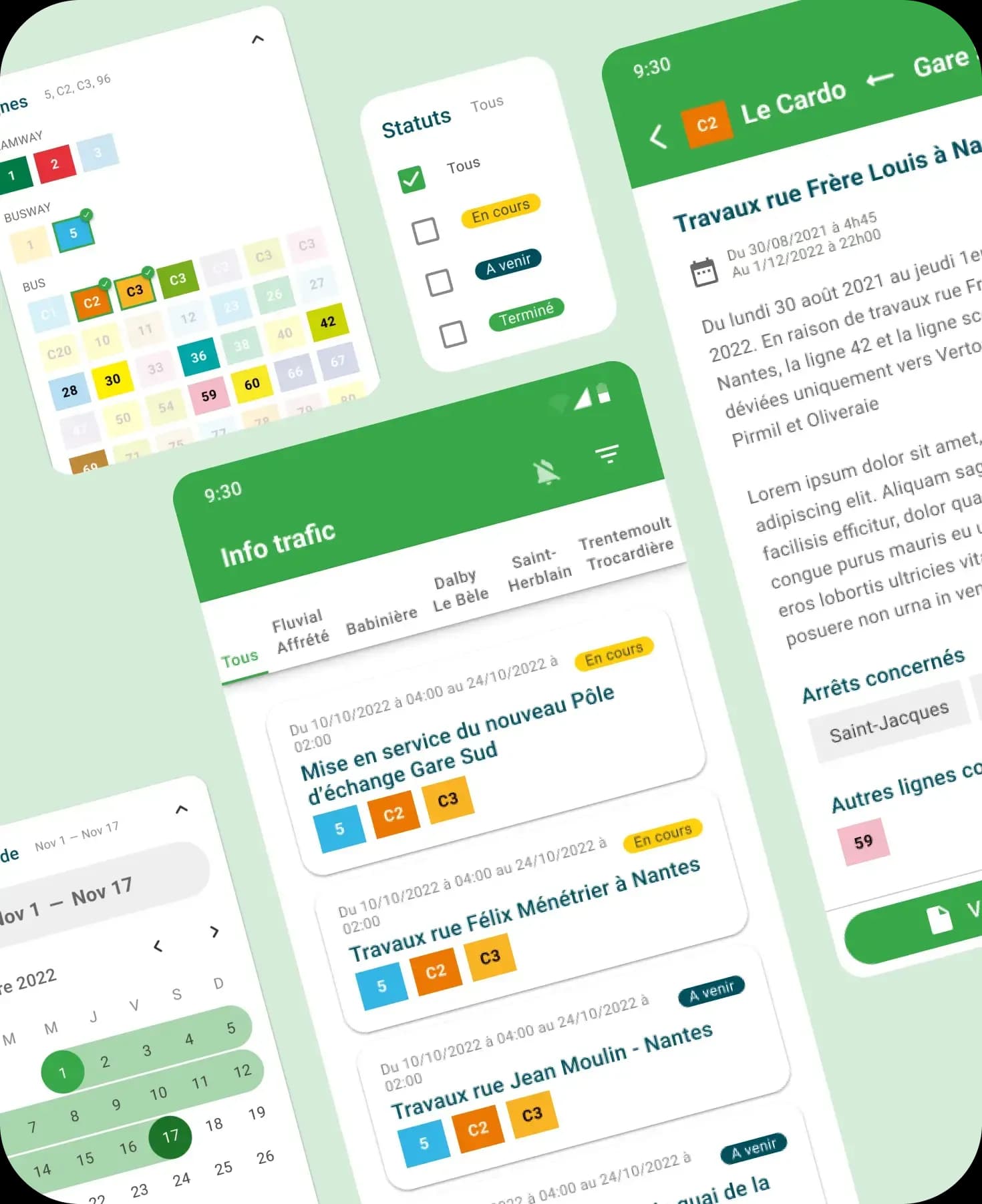 Développer le POC d’une application conducteur connecté pour le réseau de transport nantais